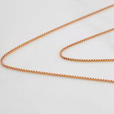 Cadena Veneciana 1.05g / 50cm / 0.55mm Oro Rosa 18K