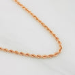 Cadena Lazo 3.7g / 60cm / 2.18mm Oro Rosa 18K