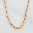 Cadena Lazo 3.8g / 60cm / 2.2mm Oro Rosa 18K