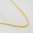 Cadena Lazo 1.15g / 60cm / 1.2mm Oro Amarillo 18K