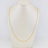 Cadena Lazo 1.1g / 60cm / 1.2mm Oro Amarillo 18K