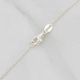 Cadena Aro Seguido Flores 5.9g / 60cm / 0.9mm Plata 925
