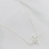 Cadena Aro Seguido Flores 5.9g / 60cm / 0.9mm Plata 925
