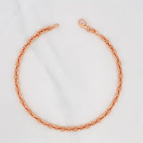 Pulso Marinero 5.35g / 22cm / 3.9mm Oro Rosa 18K