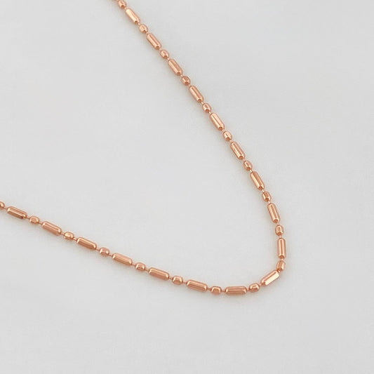 Cadena Morse 1.5 g / 45 cm / 0.05 mm Oro Rosa 18K