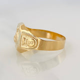 Anillo Bolsa De Dinero 4.05 g / T12 Oro Amarillo 18K