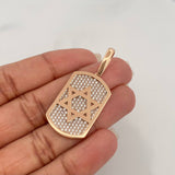 Dije Estrella De David 6.55 g / 4 cm Oro Rosa 18K