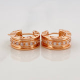 Candongas Bv 4.6 g / 1.5 cm Oro Rosa 18K