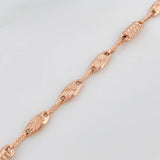 Pulso Rustico Tornillo 4.75 g / 23 cm / 3.5 mm Oro Rosa 18K