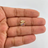 Herraje Oso Ts 0.6gr / 1.1cm / Oro Amarillo 18K %