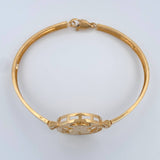 Pulso Oso Ts 12.95gr / 19.3cm / 4mm Oro Amarillo 18K %