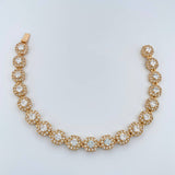 Pulso Tennis 20.75gr / 17.5cm / 7.8mm Oro Amarillo Nac.Esp. 18K %