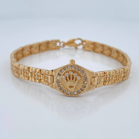 Pulso Cinturon Correa 21.1gr / 19.3cm / 6.15mm Oro Amarillo Nac.Esp. 18K %