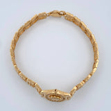 Pulso Cinturon Correa 21.1gr / 19.3cm / 6.15mm Oro Amarillo Nac.Esp. 18K %