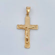 Dije Cruz Cristo  2.6gr / 4cm / Oro Amarillo 18K %