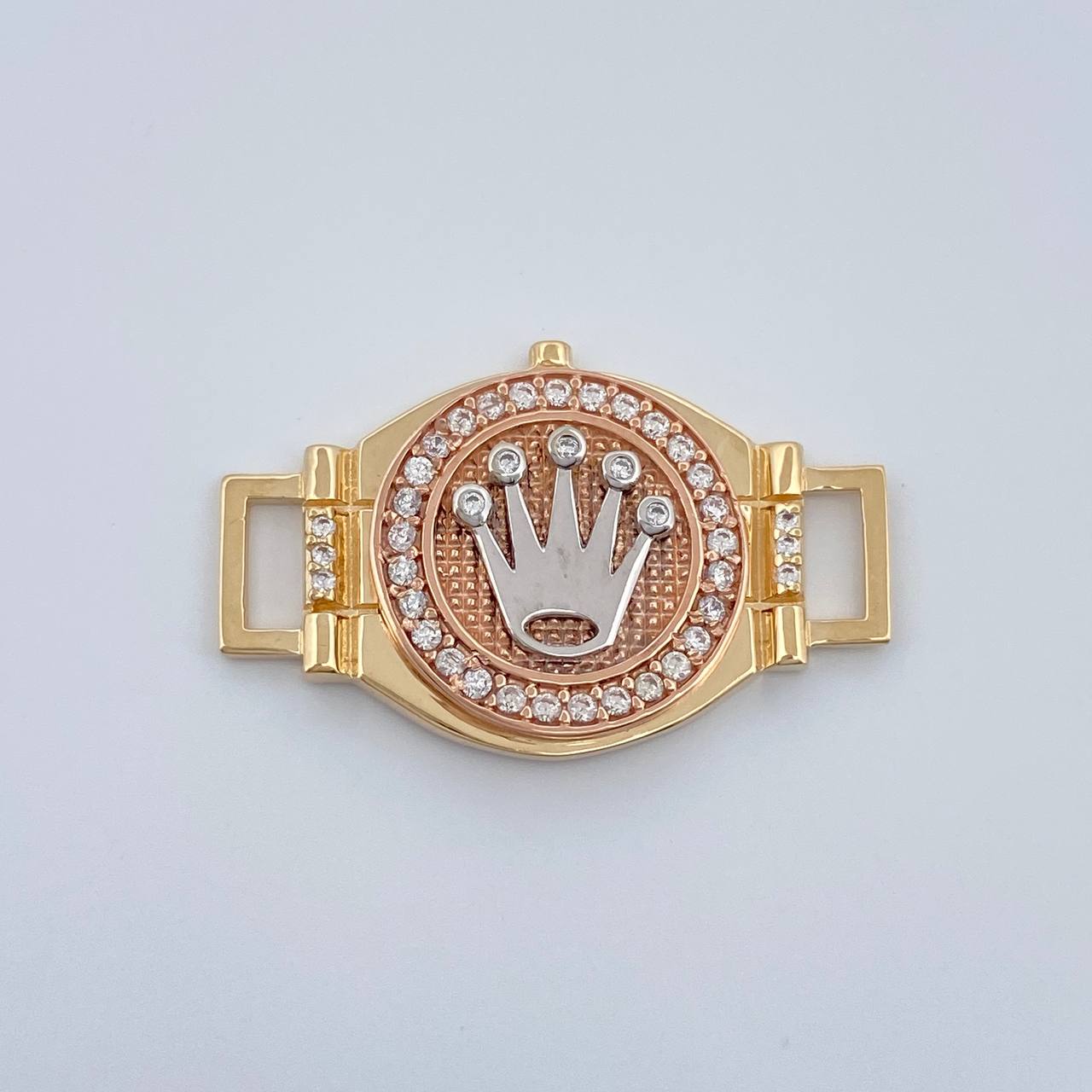 Herraje Corona Cinturon 4.2gr / 2.9cm / Tres Oros 18K %