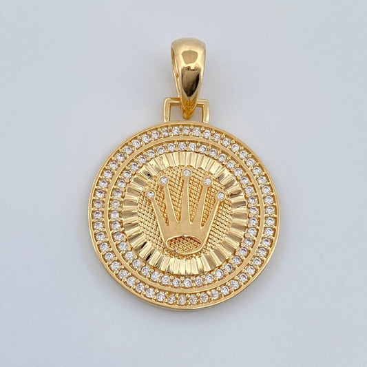 Dije Corona 4.3gr / 3.1cm / Oro Amarillo 18K %