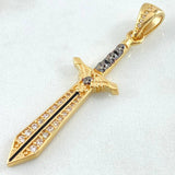 Dije Espada 5.55gr / 5.3cm / Oro 18K *