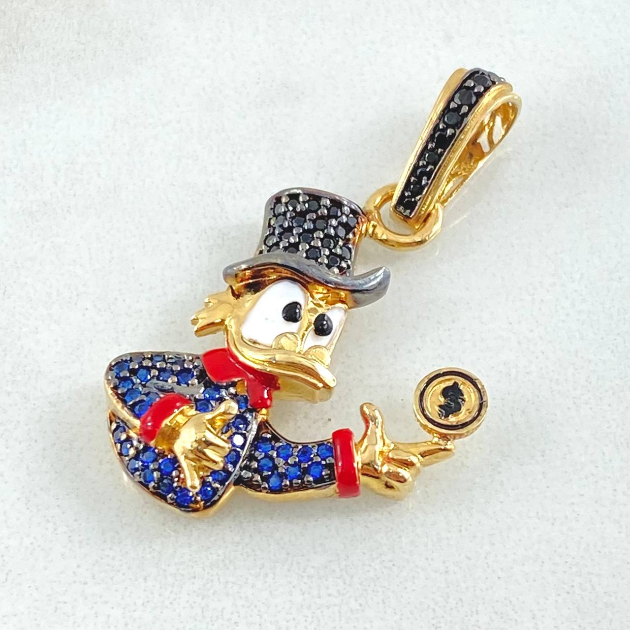 Dije Pato Inspirado 5.6gr / 3.5cm / Oro 18K *