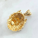 Dije Rostro León 12.85gr / 4cm / Oro 18K *