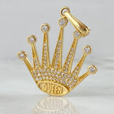 Dije Corona 4.7gr / 3.5cm / Oro 18K *