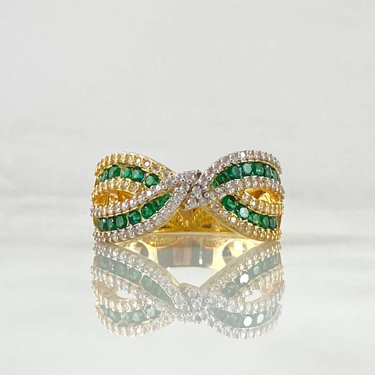 Anillo Moño Infinito 5.65gr / T7 3/4 / Oro 18K *