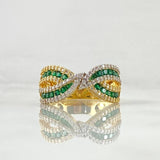 Anillo Moño Infinito 5.65gr / T7 3/4 / Oro 18K *