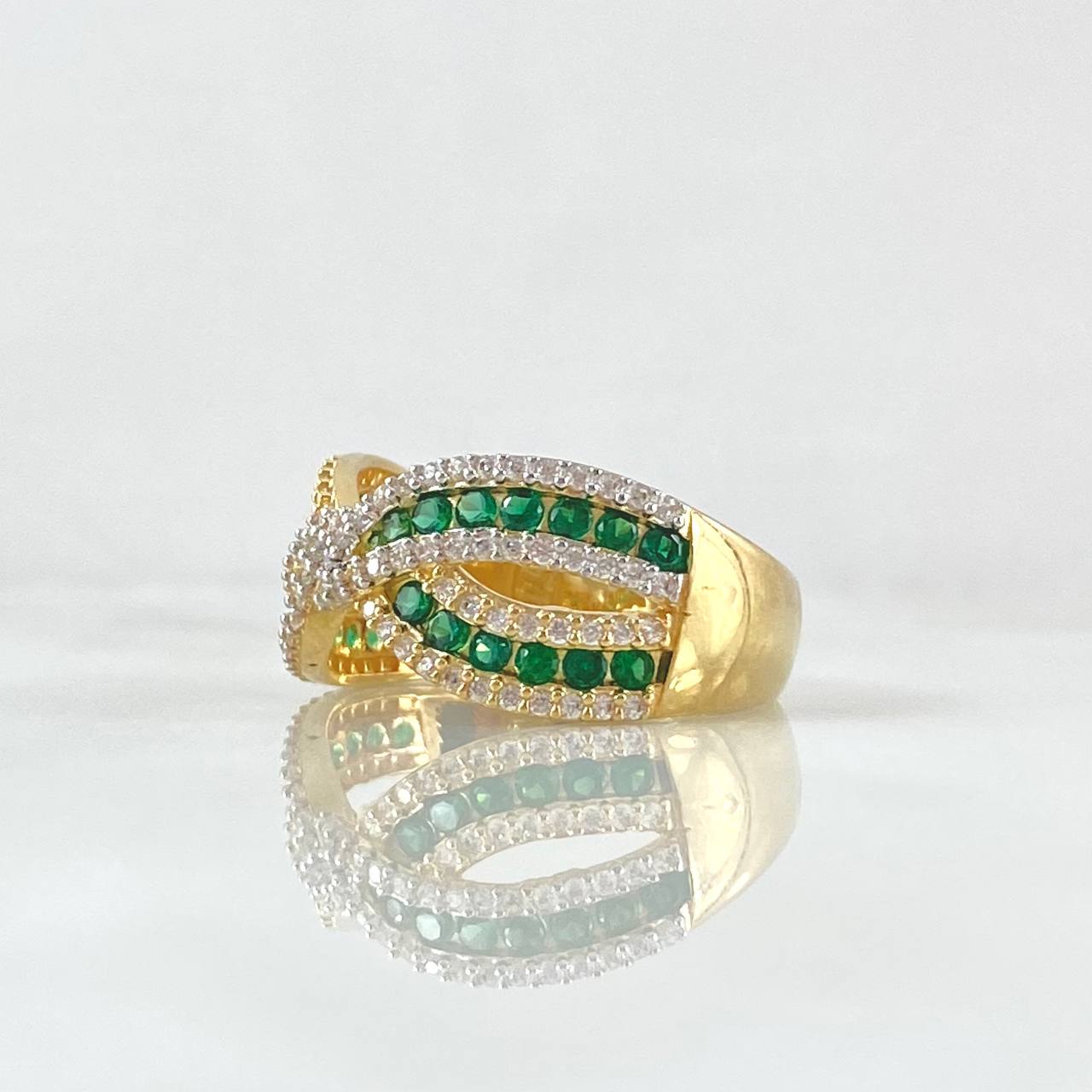 Anillo Moño Infinito 5.65gr / T7 3/4 / Oro 18K *