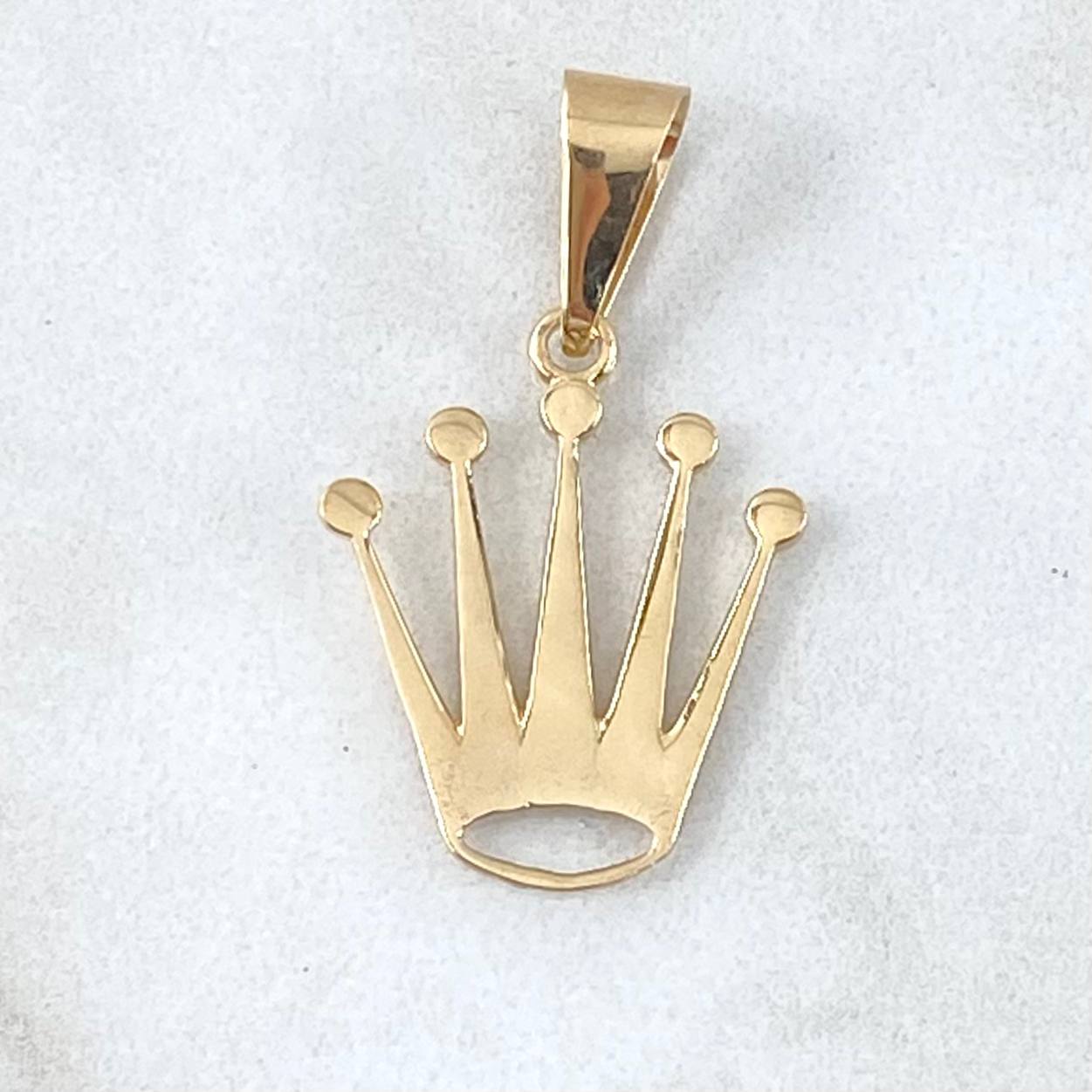 Dije Corona 1.35gr / 2.8cm / Oro 18K *
