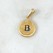 Dije Moneda 2.4gr / 2.5cm / Oro 18K *