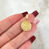 Dije Moneda 2.85gr / 2.5cm / Oro 18K