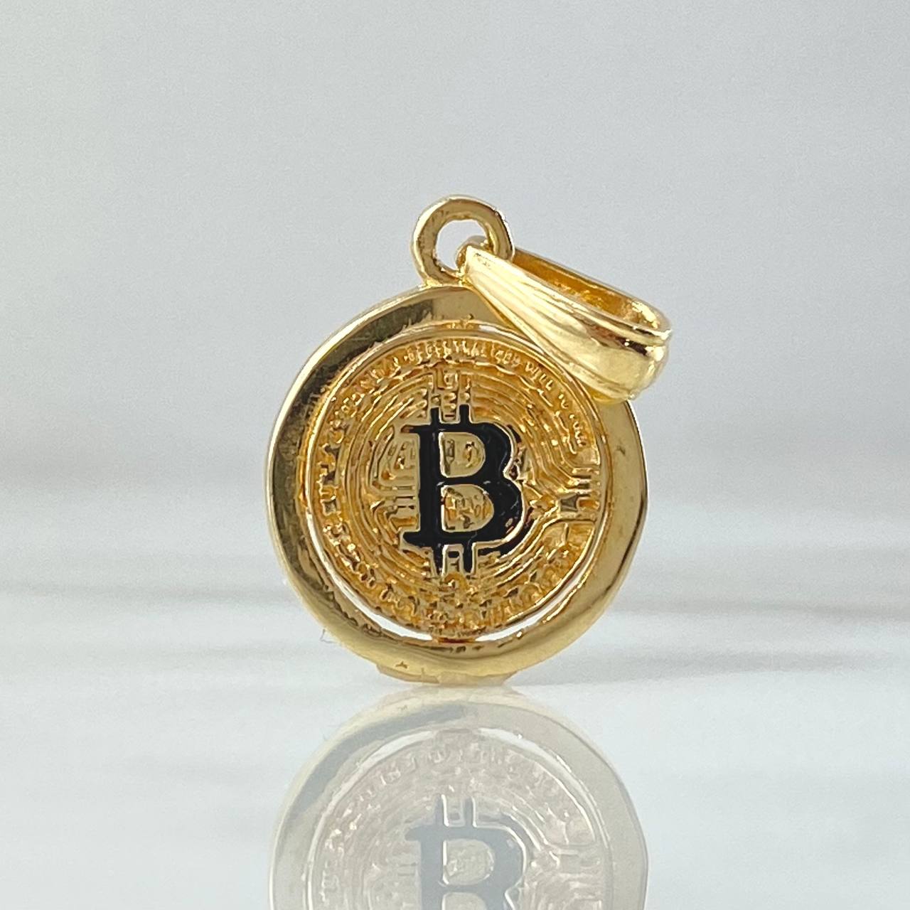 Dije Moneda 2.4gr / 2.5cm / Oro 18K *