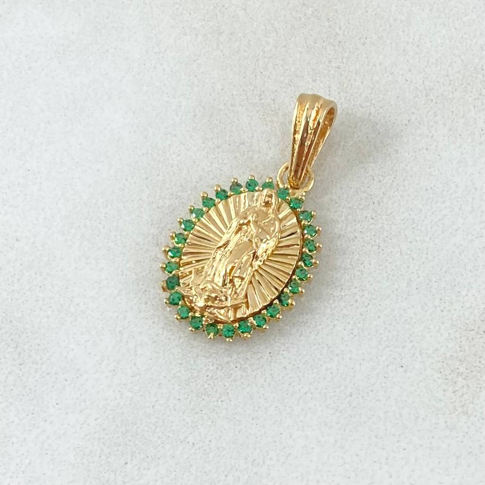 Dije Virgen Guadalupe 1.75gr / 2cm / Oro 18K *