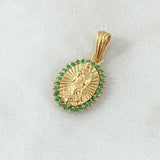 Dije Virgen Guadalupe 1.75gr / 2cm / Oro 18K *