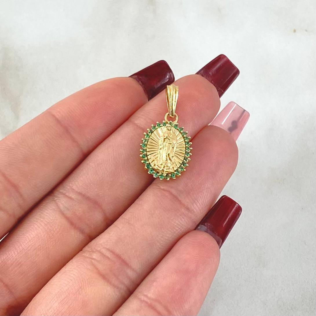 Dije Virgen Guadalupe 1.75gr / 2cm / Oro 18K *