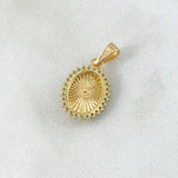 Dije Virgen Guadalupe 1.75gr / 2cm / Oro 18K *