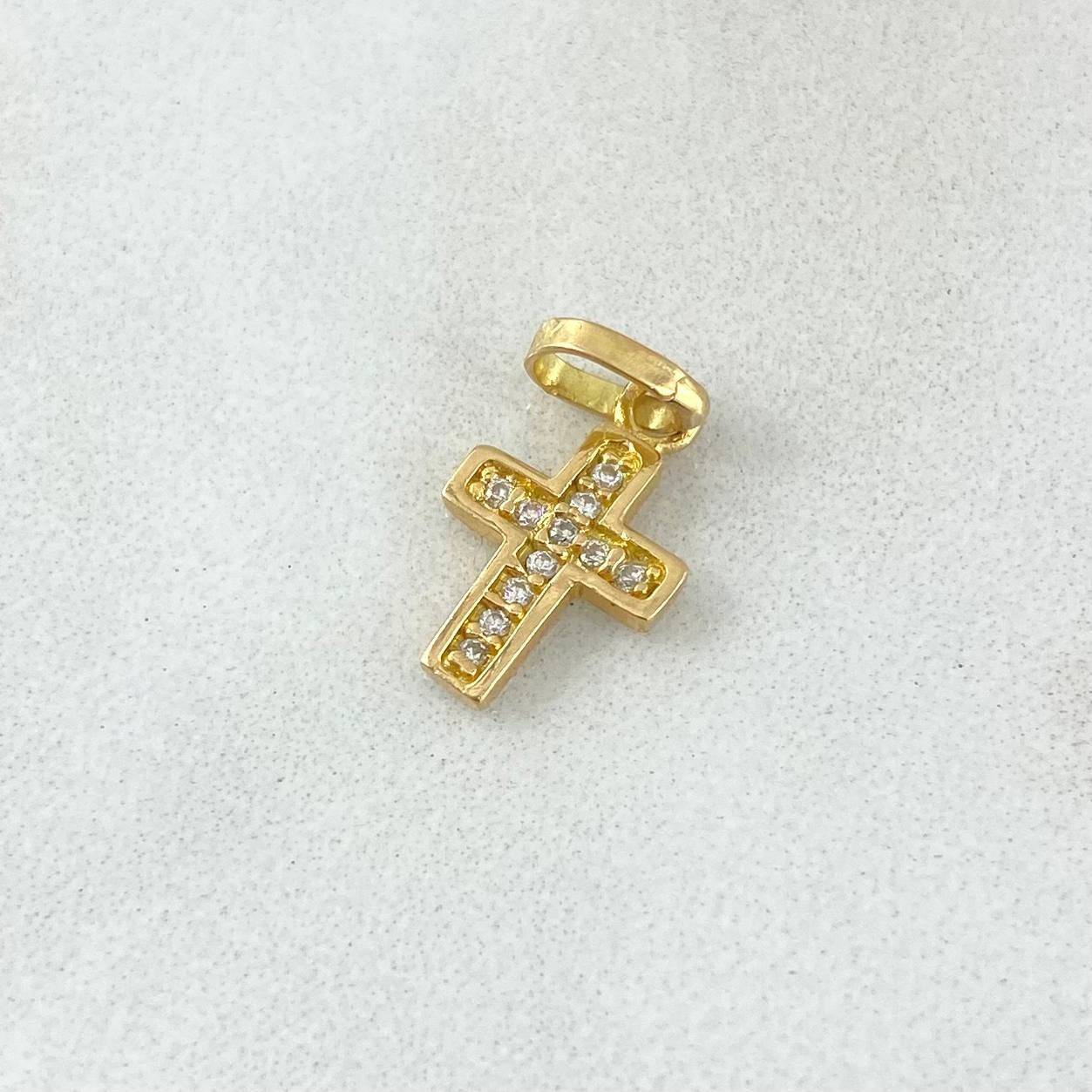 Dije Crúz  0.7gr / 1.6cm / Oro 18K *