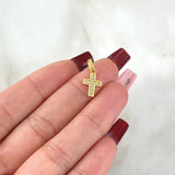 Dije Crúz  0.7gr / 1.6cm / Oro 18K *