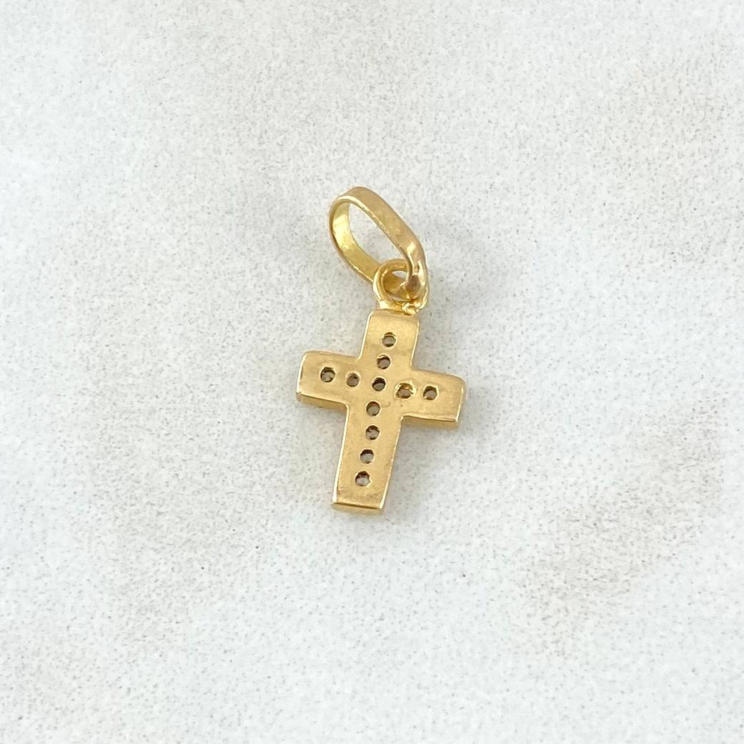 Dije Crúz  0.7gr / 1.6cm / Oro 18K *
