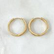 Candongas Carril 4.5gr / 2cm / Oro 18K *