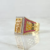 Anillo Caduceo de Serpientes 8.4gr / T10 1/2 / Oro 18K *