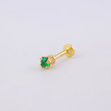 Piercing Chispa Circulo 0.35g / 1cm Oro Amarillo 18K