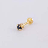 Piercing Chispa Circulo 0.35g / 1cm Oro Amarillo 18K