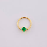 Piercing Aro Chispa Central 0.25g / 1cm Oro Amarillo 18K