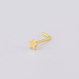 Piercing Chispa Estrella 0.1g / 0.9cm Oro Amarillo 18K