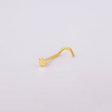 Piercing Chispa Corazón 0.15g / 1cm Oro Amarillo 18K
