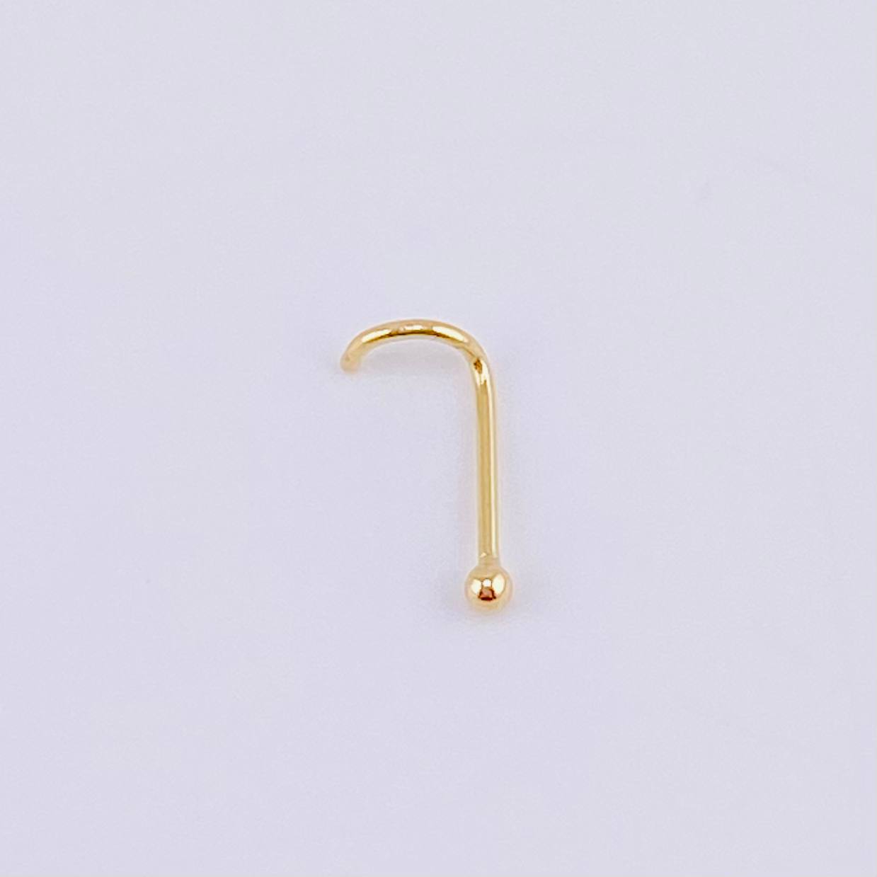 Piercing Chispa Bola 0.15g / 1cm Oro Amarillo 18K