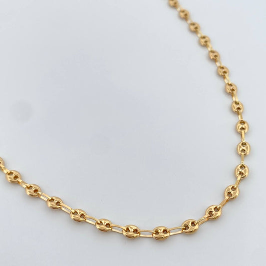 Cadena GC 4.95gr / 50.5cm / 3mm Oro Amarillo 18K &