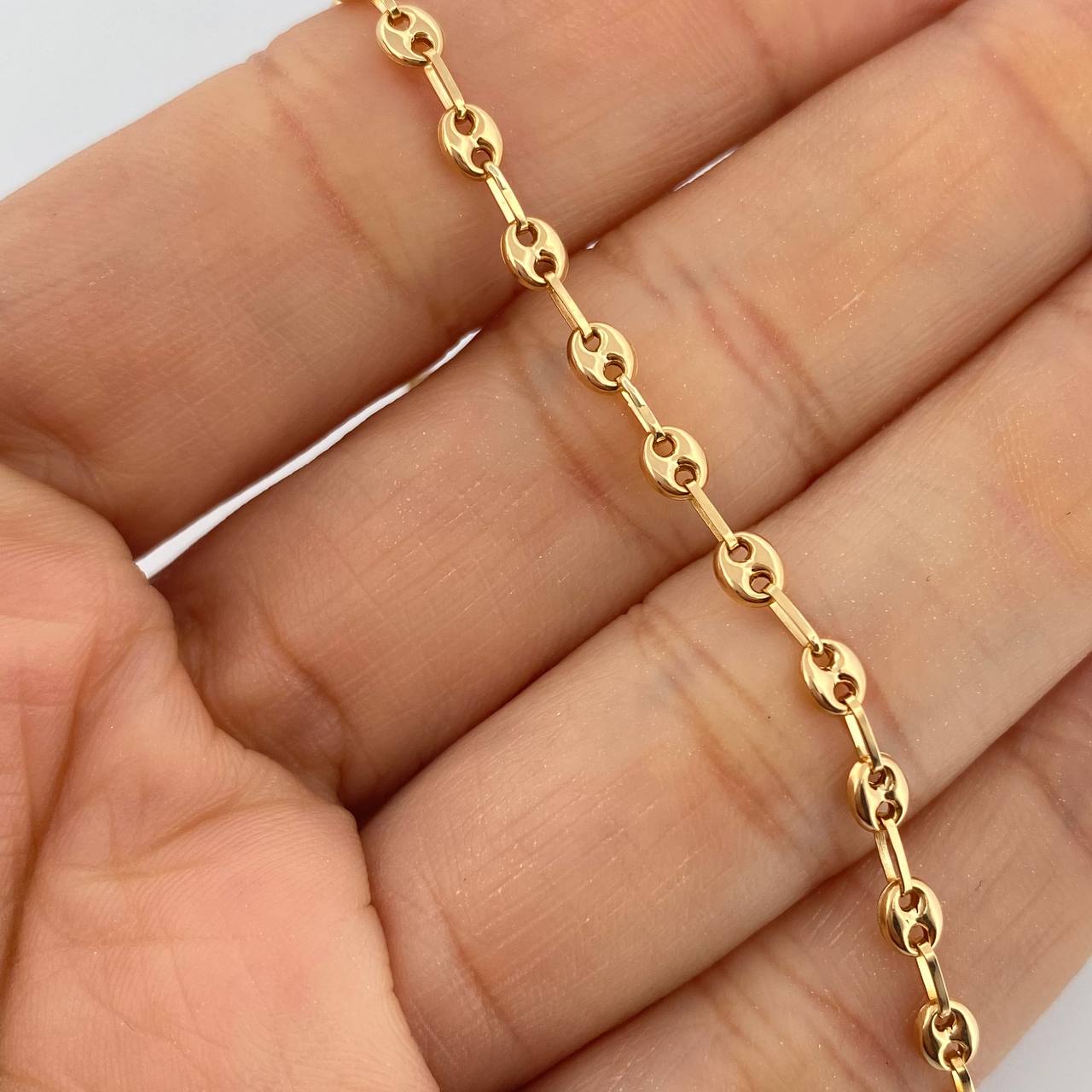 Pulso GC 1.85gr / 18cm / 2.8mm Oro Amarillo 18K &