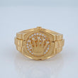 Anillo Correa Corona 7.05gr / T9 1/2 / Oro Amarillo 18K %